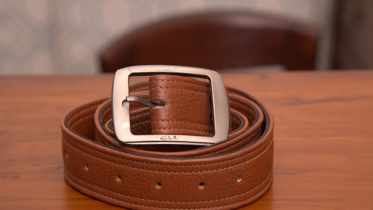 Thắt lưng da nam đẹp Polytino