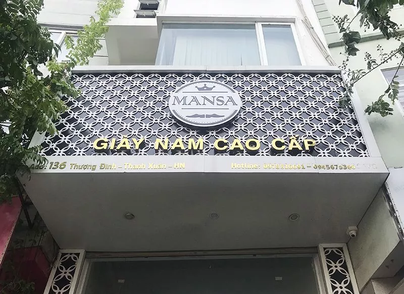 Cửa hàng giày nam Mansa
