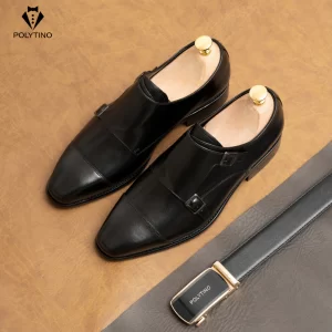 Giày Da Nam Công Sở DOUBLE MONKSTRAP 3002