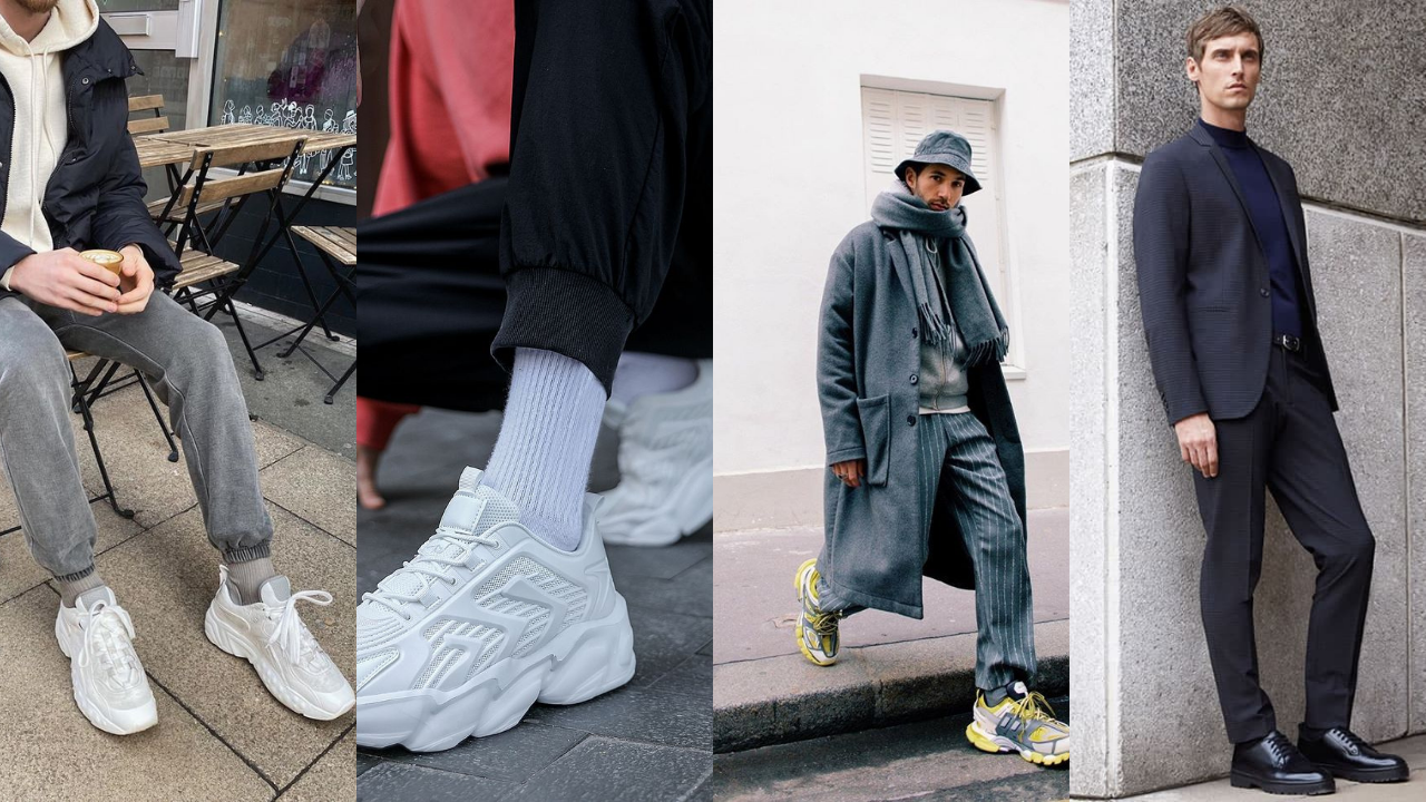 Cách phối đồ với giày chunky nam theo từng phong cách